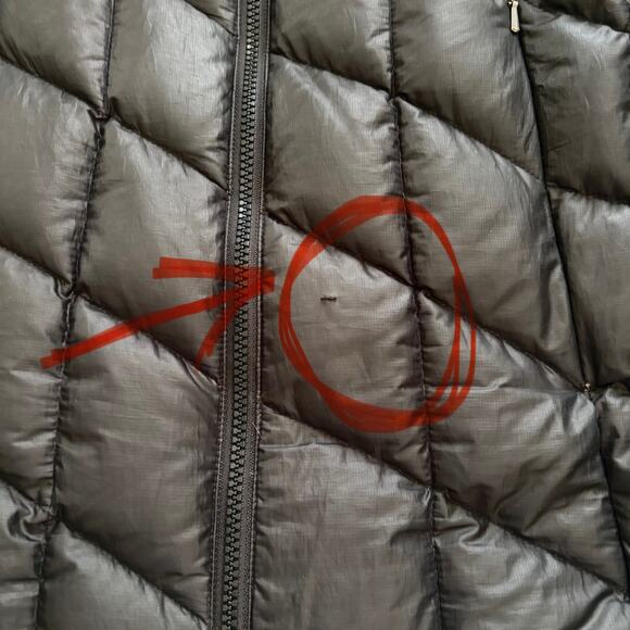 PATAGONIA TRES 3-IN-1 GOOSE DOWN QUILTED PUFFER JACKET PARKA ONLY WOMEN SIZE S - Picture 5 of 9